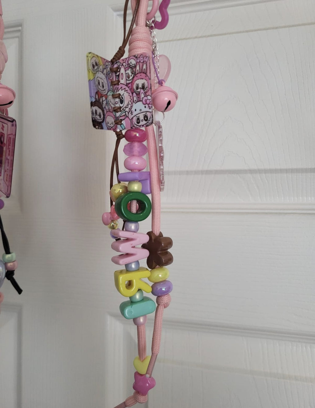 Fancy Ribbon Personalised Bag Charms