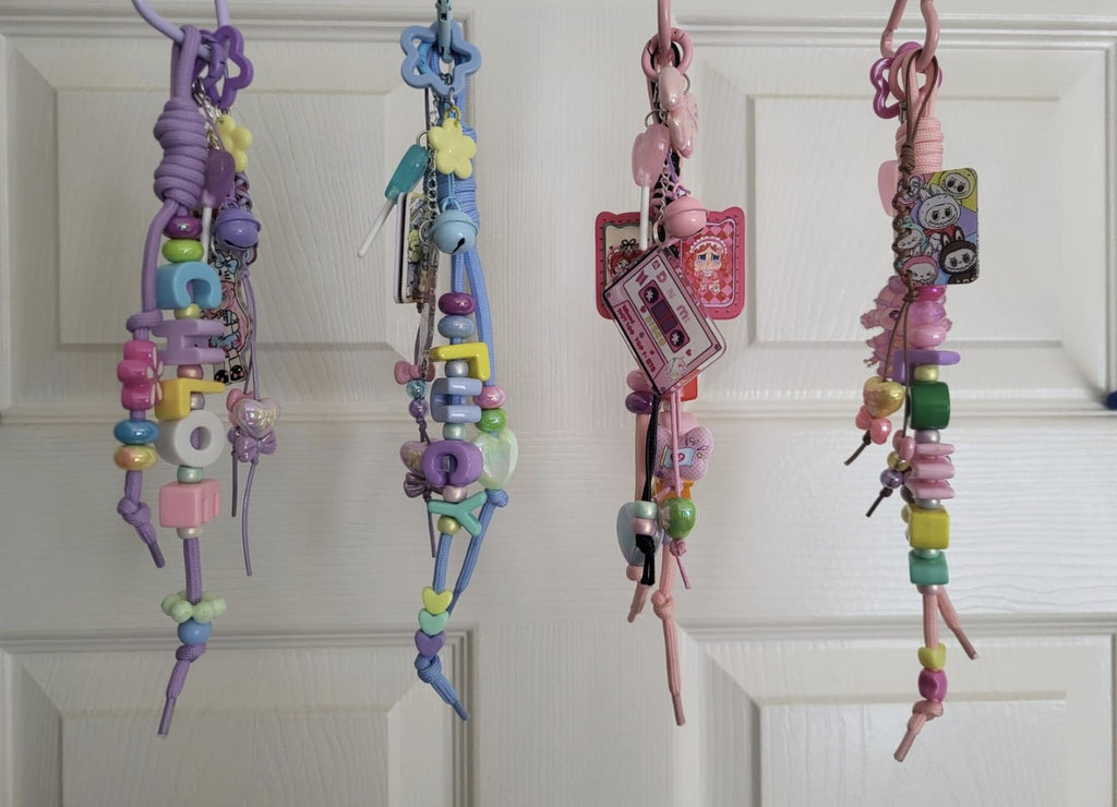 Fancy Ribbon Personalised Bag Charms